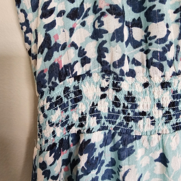 LOFT Dresses & Skirts - LOFT Floral Print Dress with Smocked Waist